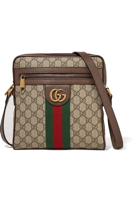 gucci bolso bandolera|Gucci leather shoulder bag.